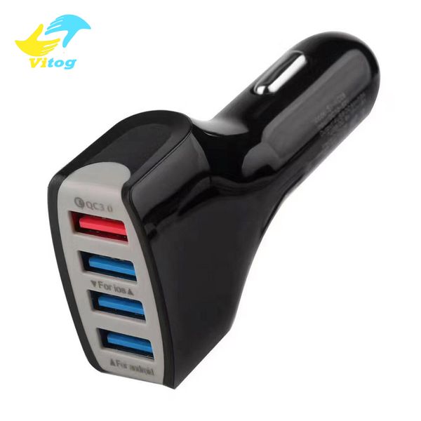 

Vitog быстрое зарядное устройство 3.0 автомобильное зарядное устройство адаптер 7А QC