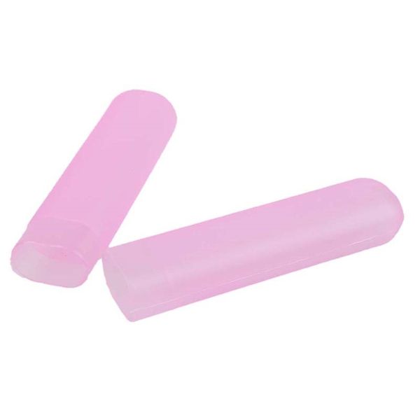 

new 2 x portable box for toothbrush bathroom sinks