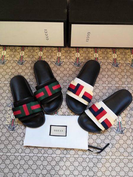 

2020 latest women's slipper brand sandal flat shoe designer, Black