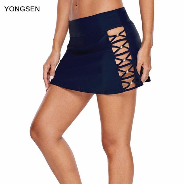 

yongsen 2019 women beach skirt beach dress wear sarong bikini cover-ups wrap pareo skirts towel summer swimwear, Blue;gray