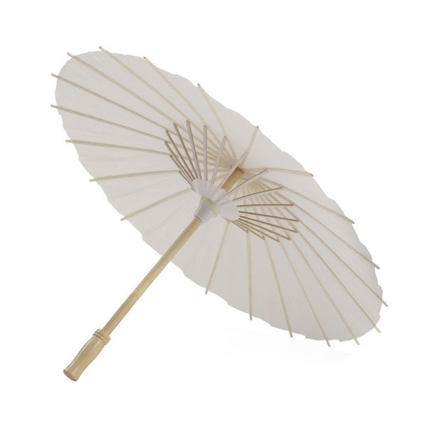 

партия белый bamboo paper umbrella китайский craft umbrella картина танцы белая книга зонтики свадебное украшение vt0420