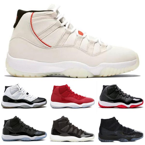 

11 space jam bred concord basketball shoes retro men women 11s gym red midnight navy gamma blue 7-10 sneakers