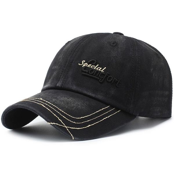 

2020 spring and summer new men and women trend embroidery letter baseball cap fashion wild hip-hop hat outdoor sports couple hat axjyf, Black;white