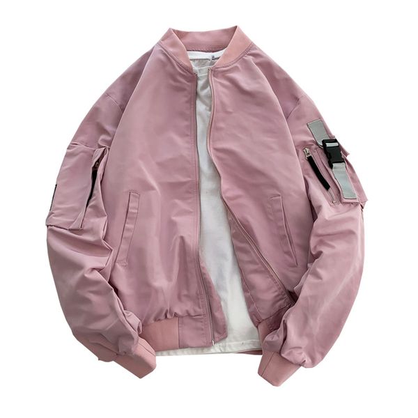 

2019 spring autumn men's lovers' ma-1 flight jacket casual waterproof bomber jacket streetwear hip hop chaqueta, Black;brown