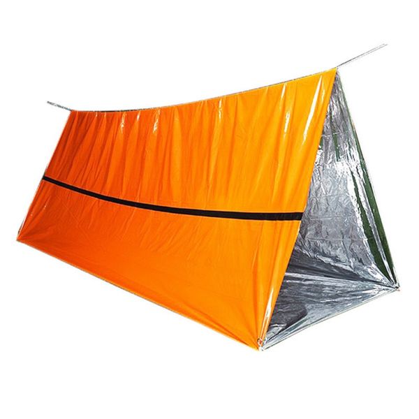

emergency tent outdoor survival durable tube tent shelter for cycling camping