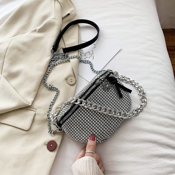 

waist bags fansiman women chest bag pu leather rivet messenger crossbody 2021 girls shoulder ladies belt
