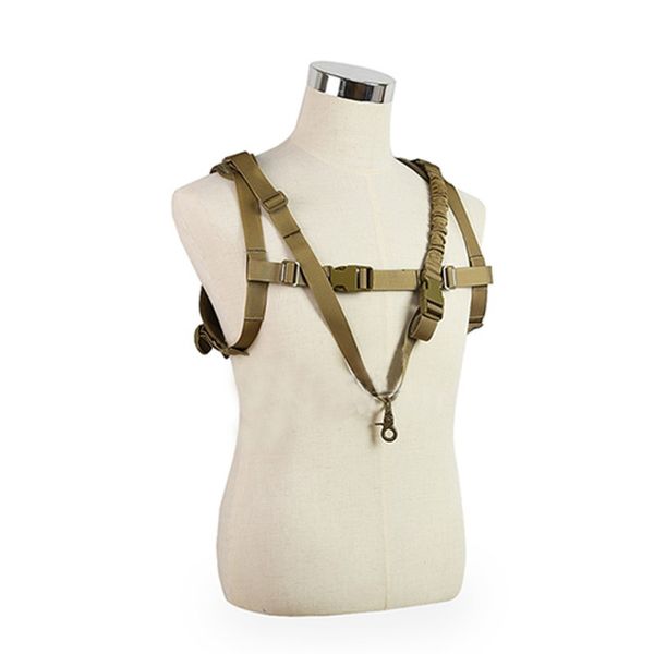 

1000d nylon hunting vest multifunctional one point sling outdoor molle hanging cs tactical vest, Camo
