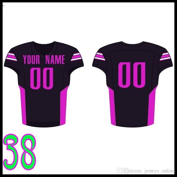 

2020 new mens size s-xxxl embroidered jersey 38, Black;red