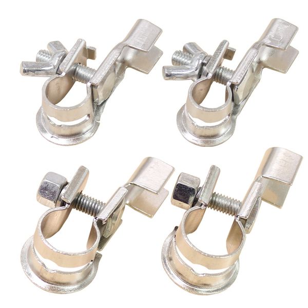 

car universal small battery pile head joint battery clip tinned copper pile head fine column clip side column positive pole and