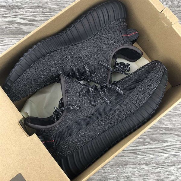 

2019 v2 black gid 3m refective with box running hoe real ba f bottom trainer neaker whole ale