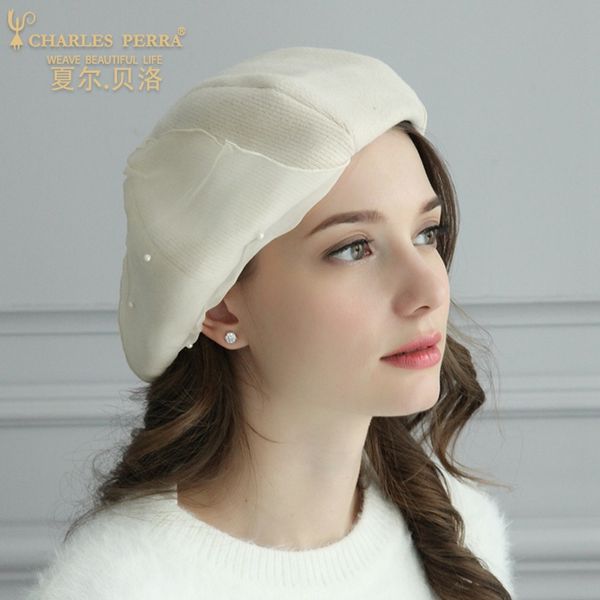 

woman's hats 2019 new autumn winter fashion simple beret elegant lady soft breathable warm female caps 6a36, Blue;gray
