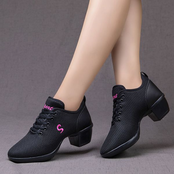 

mwy modern sports dance shoes women breathable soft square dance shoes zapatos de baile jazz fitness women