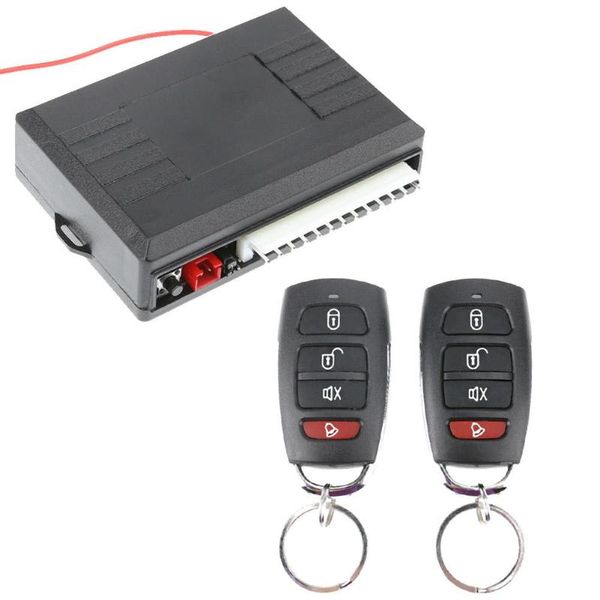 2019 New Car Door Lock Auto Remote Control Locking Keyless Entry Alarm System With 2 Remote Controllers Car Electronics Accessories From Baixiangguo