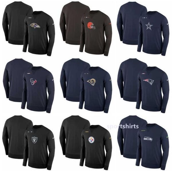 

Pitt burgh baltimore hou ton oakland eattle men eahawk raider texan raven teeler ideline team logo performance weat hirt hoodie