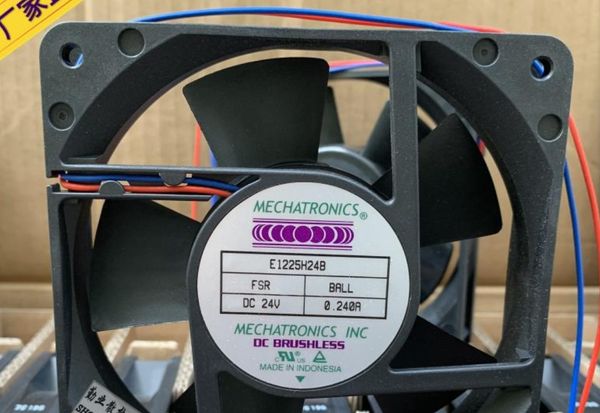 

wholesale german original mechatronics 12cm 12025 24v 0.24a e1225h24b cooling fan