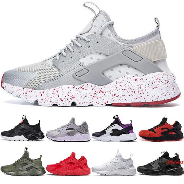 

huarache running shoes 1.0 4.0 mens womens designer shoes triple white dot black full red cool grey authletic sports sneakers huaraches