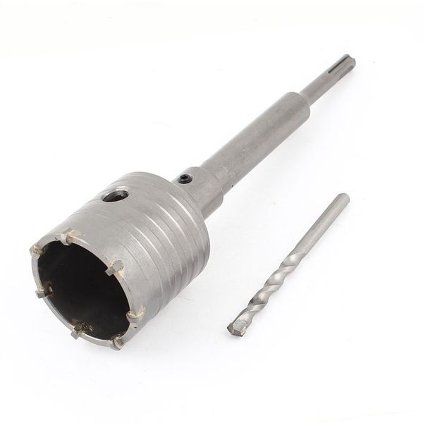 

sourcing map sds plus shank concrete stone wall hole saw drill bit 60mm wrench