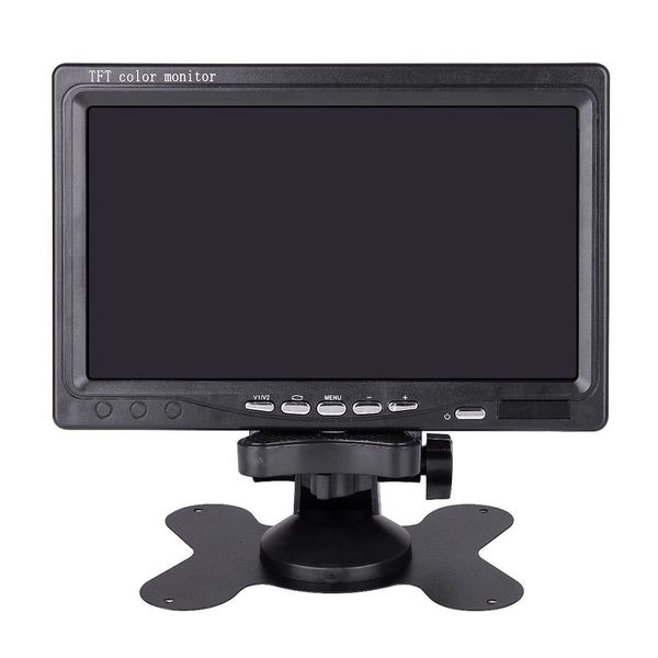 

7 inch universal reverse camera bus truck back up assistance lcd wired rearview hd display stable parking car monitors