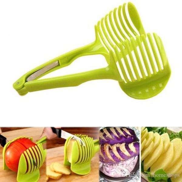 

hand held lemon tomato slicer, tomato egg round slice clip kitchen kitchen fruit slicer
