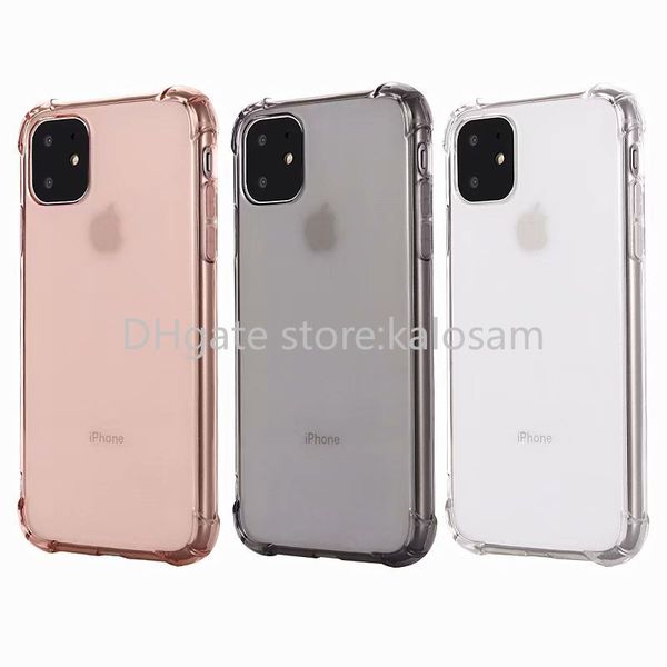 

case for iphone11 pro max 2019 new iphone case clear tpu case shock absorption soft transparent back cover