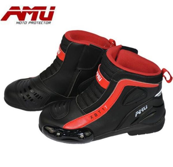 

amu motorcycle boots men waterproof moto boots motocross riding botas moto shoes motorcycle protection biker motorbike