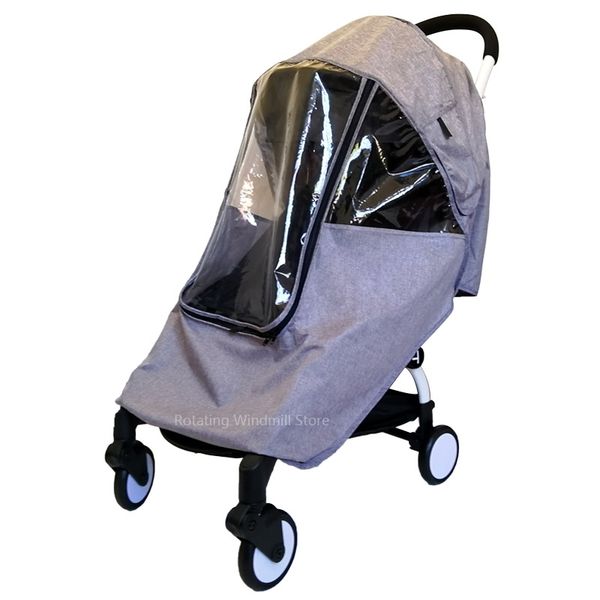 

baby carriage rain cover waterproof windproof stroller accessories for yoyo yoyaplus pushchair dustproof cover for 90% baby cart