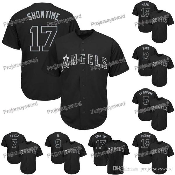 

Los Angeles Ohtani Shohe 2019 Players Weekend Angels Jersey Andrelton Simmons Albert Pujols David Fletcher Zack Cozart Brad Ausmus Jerseys