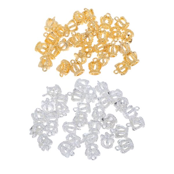 

60pcs alloy shaped pendants for necklace jewelry finding diy hand craft, Silver