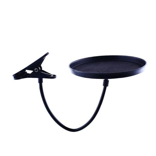 

car auto swivel clip mount travel drink cup table stand tray black stable
