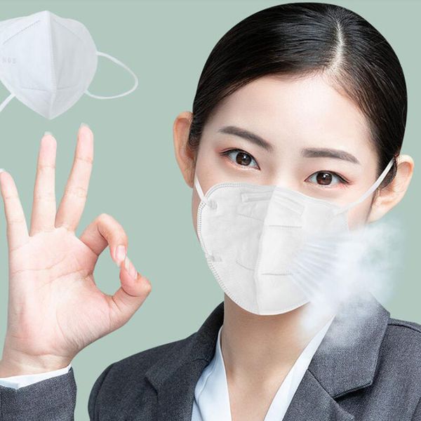 

10pcs bag kn95 disposable face mask health n95 outdoor anti virus haze mouth mask air filtration dustproof safety protective masks