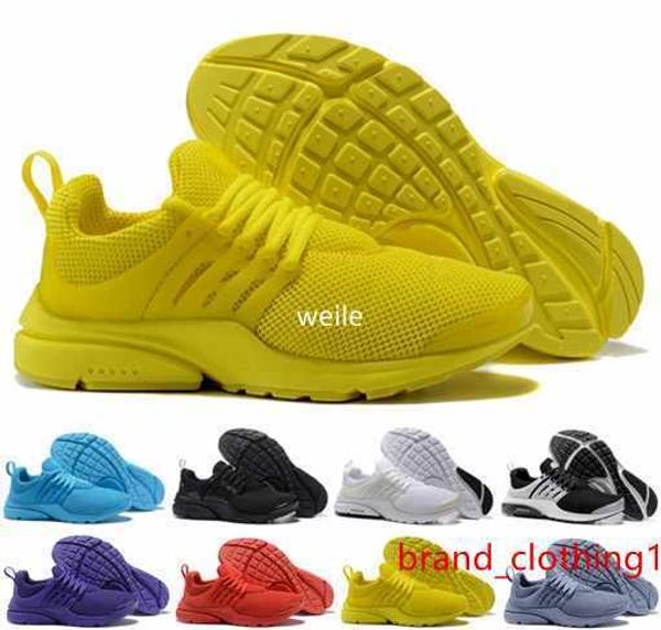 

new presto running shoes for men women,mens prestos ultra br qs yellow sneakers jogging trainers womens athletic sports shoes 36-45