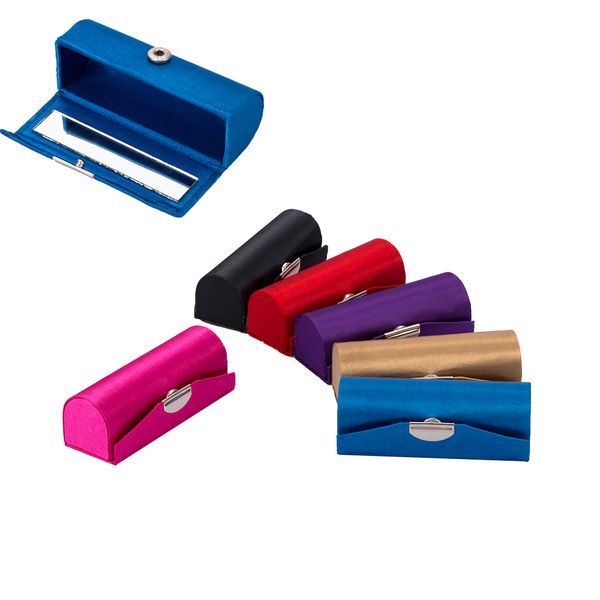 

1pcs pure color обна кан помада box case деѬжаел комеиекой jewelry зеѬкало женкой