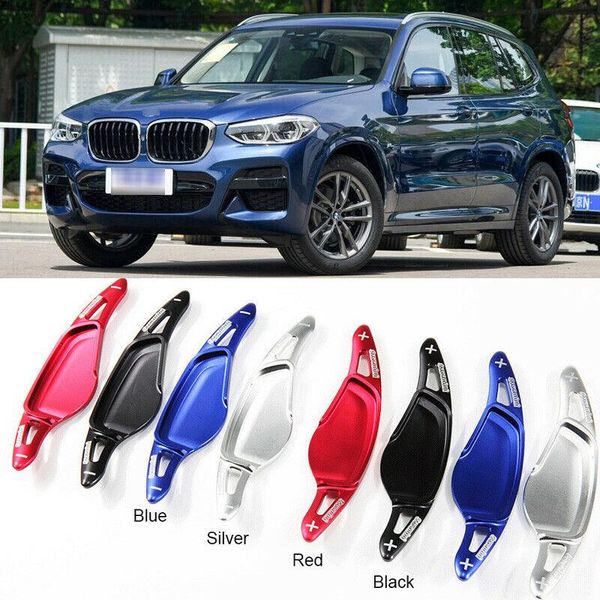 

2pcs car steering wheel shift paddles shifter extension for bmw x3 2018-2019