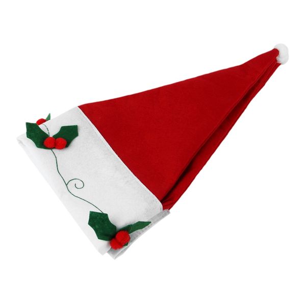 

santa claus hats window valance christmas decorations xmas curtain decor ornaments red (size: 35.43in by 16.53in, color: red