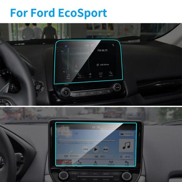 

8 9 inch for ecosport tpu car gps navigation screen protector steel protective film automobiles car interior accessories