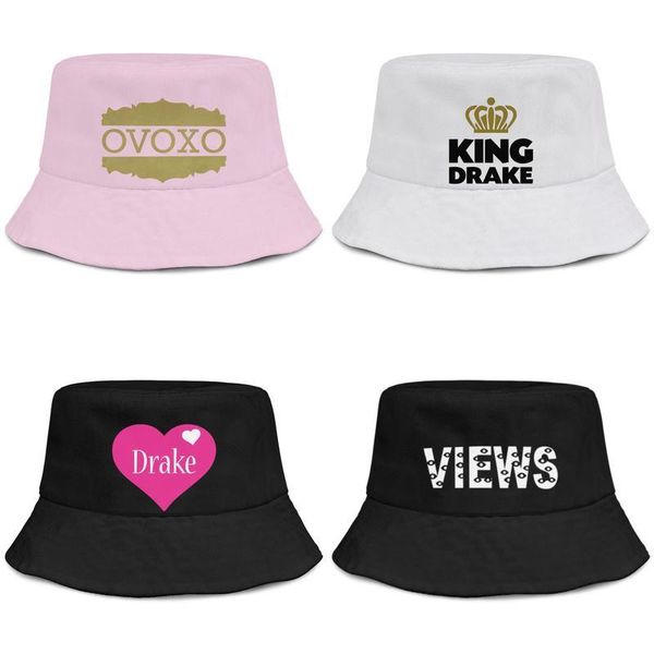 

король фо дрейк мужчины рыбак ведро солнце шляпа дизайн fit милый мода классический suncap дрейк виды крупным планом новая любовь логотип до, Blue;gray