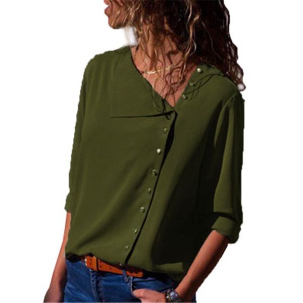 

men's clothing designer t shirts casual lapel neck solid color korean version ladies button slanted collar tshirt short sleeve buckle, White