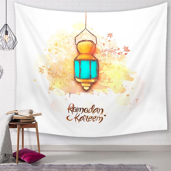 Grosshandel Arabische Laterne Gobelin Ramadan Kareem Wandbehang
