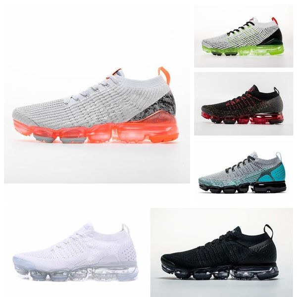 

2020 white silver black shoes men and women running men sports impact corss hiking jogging outdoor walking shoes 5-12