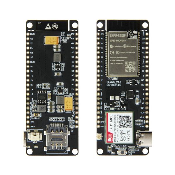 

ttgo t-call v1.3 esp32 wireless module,gprs antenna sim card 2.4ghz sim800l development board for cellphone