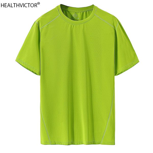 

running jerseys breathable stretchy quick dry t-shirt outdoor sports run gym work out o-neck sweat short sleeve men women jersey t sh, Black;blue