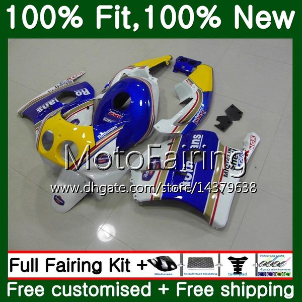 

injection body+tank for honda cbr 250rr 250r cbr250rr 88 89 76mf11 rothmans blue cbr 250 rr mc19 cbr250 rr 1988 1989 fairing bodywork kit