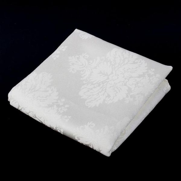 

table napkin polyester for 19.69*19.69in white dinner retro european-style cloth banquets napkins
