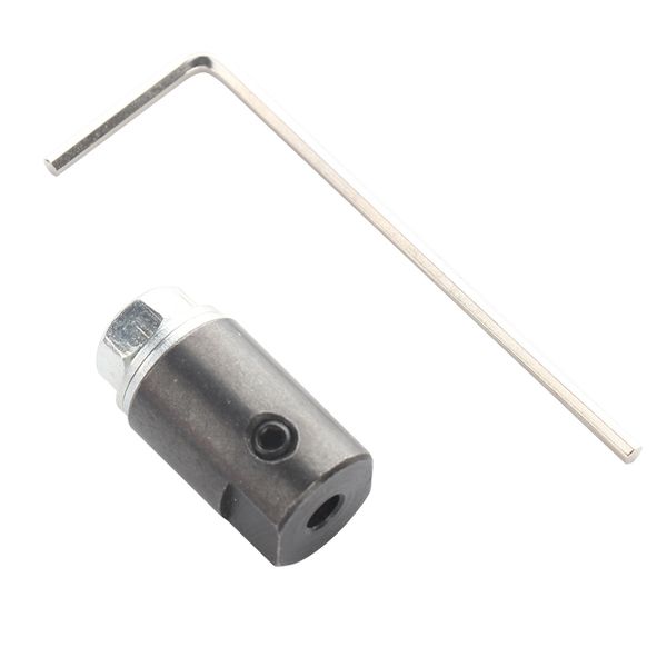 

4mm high carbon steel hole m6 motor shaft adapter for saw blade connection coupling joint connector coupler sleeve new