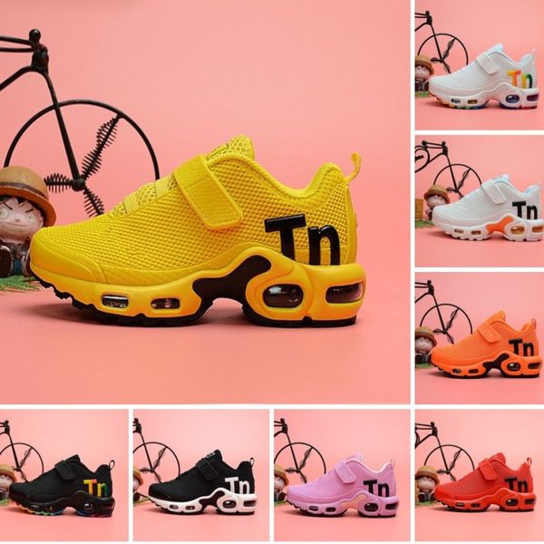 

designer toddler kids mercurial tn breathable tn plus rainbow mesh running sneakers tns children pour enfants athletic sport trainers