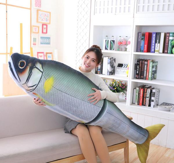 2019 Dorimytrader Giant Creative Simulation Fish Pillow Big Fish