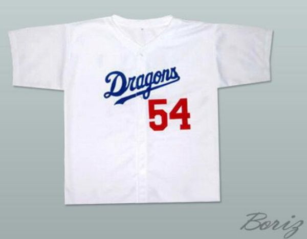 

minanser chunichi dragons jack elliot mr. baseball movie jersey 54 mens all stitched jerseys white blue s-3xl fast shipping, Blue;black