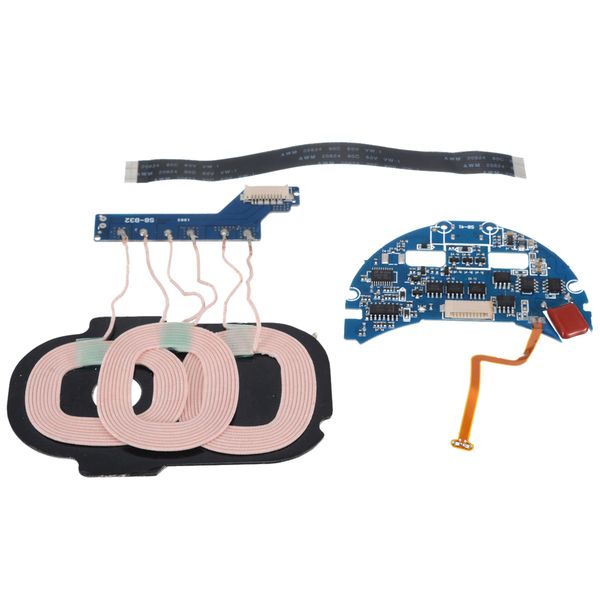 

dc 9v 2a 3 coils s8 type-c qi wireless fast charging charger diy pcba circuit board qi wireless charging standard accessories