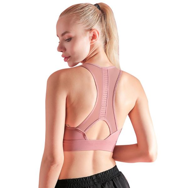 

sport bra push up yoga underwear nylon mesh cozy workout femme active wear gym woman fitness bra female plus size xxl, White;black