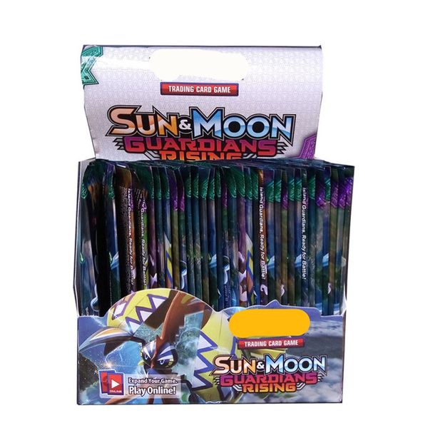 

324pcs new poker trading cards burning shadows sun and moon model poker card for children kids anime cartoon party board games toys